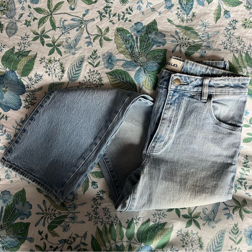 rolla’s original high rise straight jeans